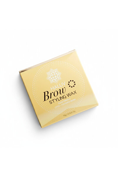 haluV Eyebrow wax, clear formula