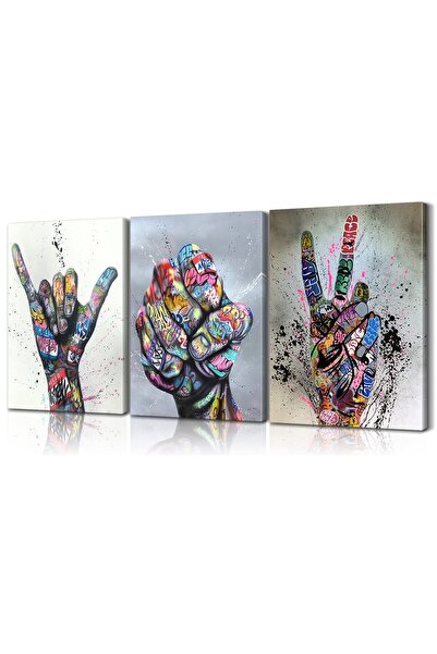 ALAYRA International مجموعة ملصقات ALAYRA المكونة من 3 قطع من فن البوب، ديكور...