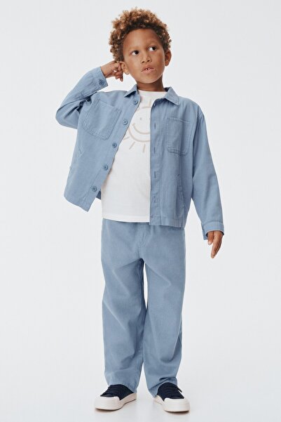 H&M Keten Karışımlı Jogger Pantolon