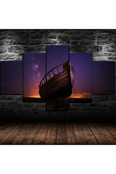 ALAYRA International مجموعة لوحات ألايرا المطبوعة على قماش، 5 قطع، سماء ليلية...