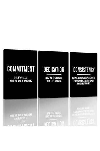 ALAYRA International مجموعة ألايرا المكونة من 3 قطع من اللوحات والملصقات والم...