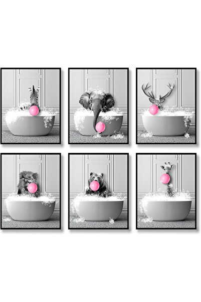 ALAYRA International ألايرا، بالونات فقاعية على شكل حيوانات، ديكور حمام مرح، ...