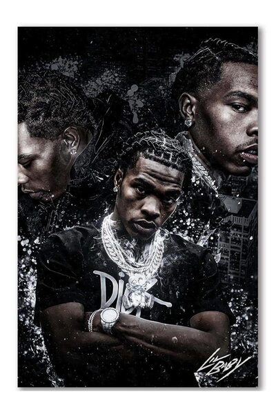 ALAYRA International ملصقات المغنية الشهيرة ألايرا وليل بيبي، ملصقات فنية جدارية، ملصقات قماشية، ديكور غرفة نوم، مناظر طبيعية رياضية