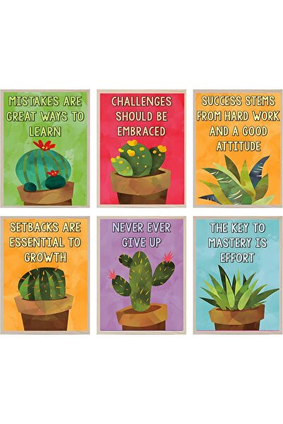 ALAYRA International مجموعة ملصقات ALAYRA لتنمية العقلية الإيجابية، مطبوعات ا...