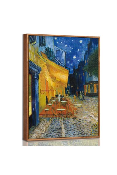 ALAYRA International مجموعة ملصقات ألايرا مع إطار، 40 × 60 سم، لوحات جدارية ف...