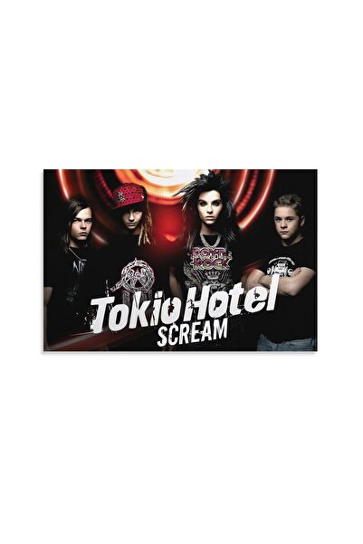 ALAYRA International ملصق فرقة ألايرا طوكيو هوتيل، ملصق موسيقي عتيق، لوحة فنية جدارية قماشية مزخرفة، لوحة جدارية لغرفة المعيشة