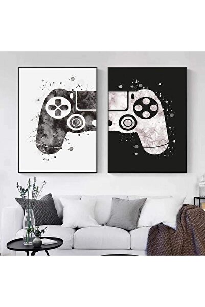 ALAYRA International لوحة قماشية لتزيين غرفة الألعاب من ALAYRA، مستوحاة من أل...