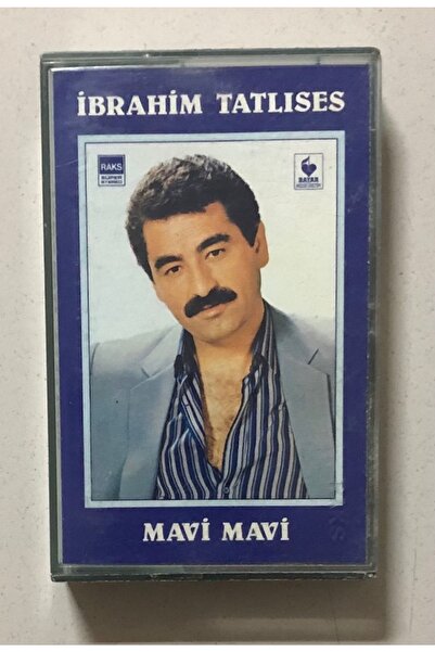 Genel Markalar Ibrahim Tatlıses Mavi Mavi Kaset (orjinal Dönem Kağıt Baskı)