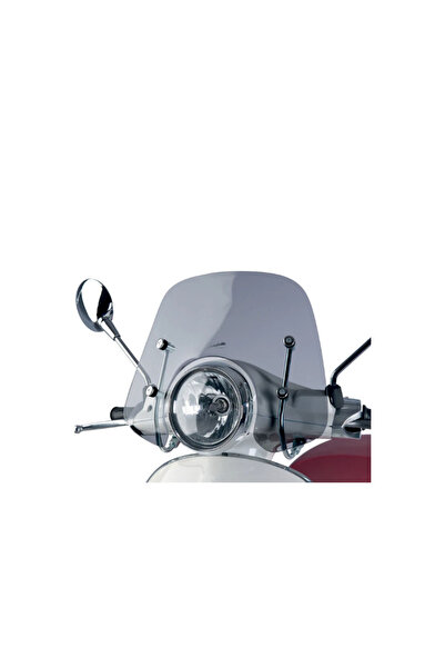 Vespa Primavera Ön Cam Siyah Kısa
