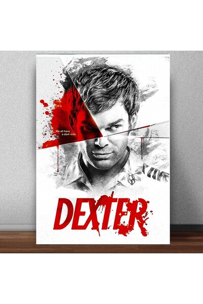 ALAYRA International ملصق مسلسل دكستر التلفزيوني ملفوف من ورق ألايرا غير لامع 300 جرام للمتر المربع للغرف والمكاتب (13 × 19 بوصة)