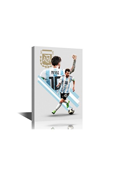 ALAYRA International لوحة جدارية فنية من ALAYRA لنجم كرة القدم ليونيل ميسي، ل...