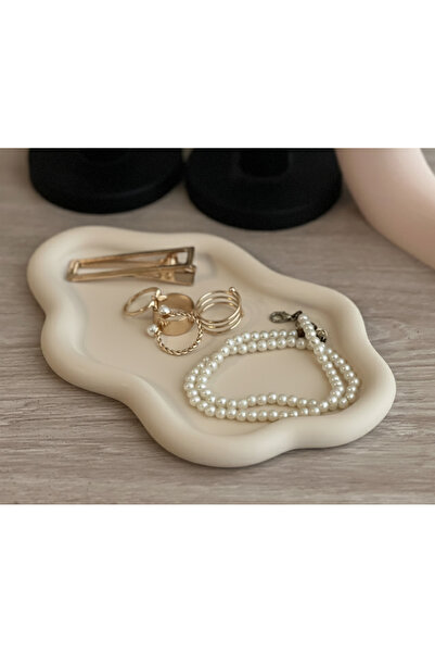 Kafs Store Dekoratif Takı & Aksesuar Tabağı | Minimal Tasarım | Organizer Tep...