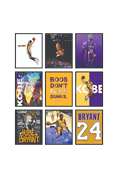 ALAYRA International ملصق ألايرا لكوبي براينت - ملصق كوبي، لوحة جدارية لكوبي ...