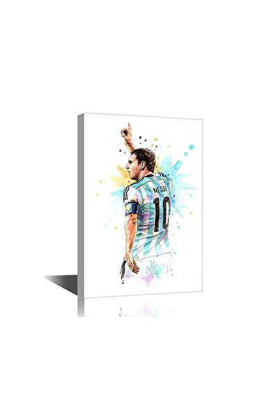 ALAYRA International لوحة جدارية من قماش الكانفاس للاعب كرة القدم الأرجنتيني ...