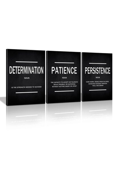 ALAYRA International ALAYRA Inspirational Quotes Wall Art, Motivational Deter...