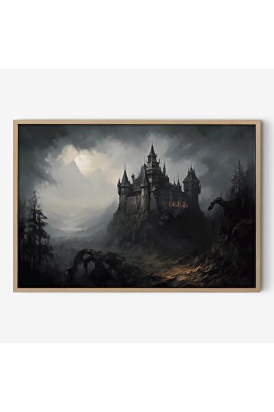 ALAYRA International ALAYRA Vintage Castle Poster Dark Academia Victorian Got...