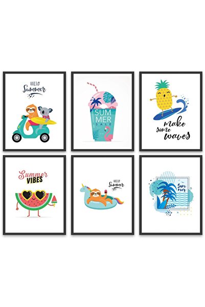 ALAYRA International مجموعة ألايرا المكونة من 4 قطع ديكور شاطئ المحيط، شخصيات...