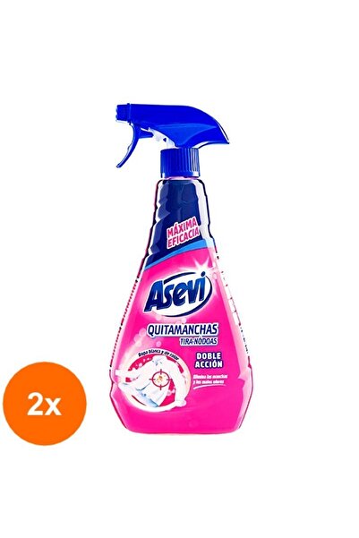 ASEVI Asevi Stain Removal Solution Set, with Sprayer, 2 Pieces x 750 ml