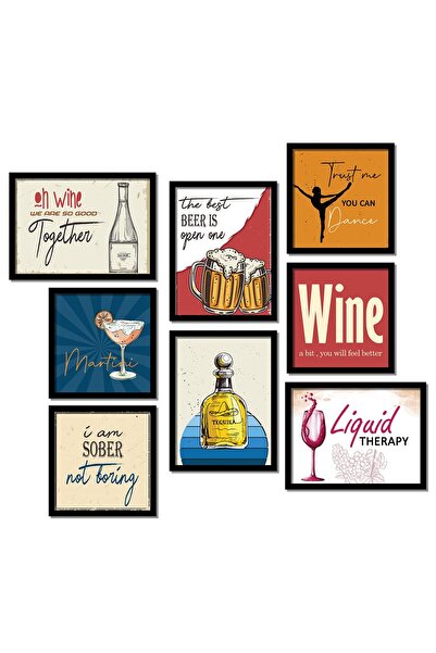 ALAYRA International ALAYRA - Framed Wall Posters for Bar Kitchen Restaurant ...