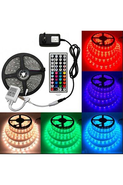 TrendyLux Kit Banda Led RGB cu Alimentator si Controler, Multicolor