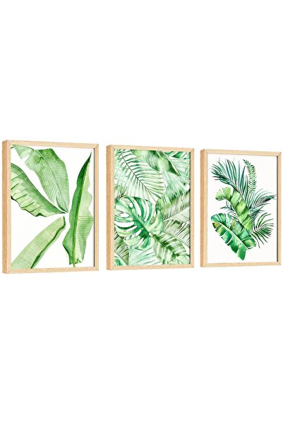 ALAYRA International لوحة جدارية استوائية من ALAYRA - ديكور حمام استوائي مقاس...