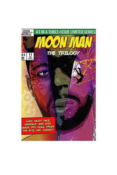 ALAYRA International ALAYRA Canariba Kid Cudi Poster Music Album for Room Aes...