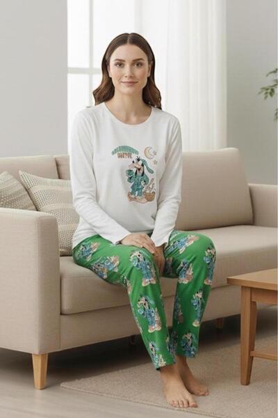 PEMBİŞ HOMEWEAR Set de pijamale pentru femei cu mâneci lungi-sezm-60