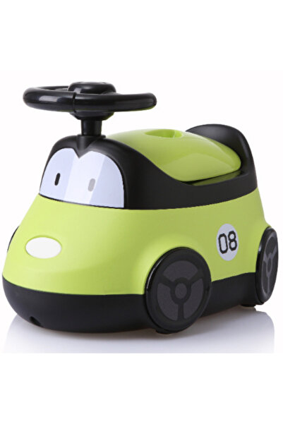 LITTLE ANGEL مقعد تدريب للأطفال بتصميم سيارة مع عجلة قيادة