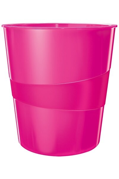 Leitz Cos de birou WOW roz metalizat