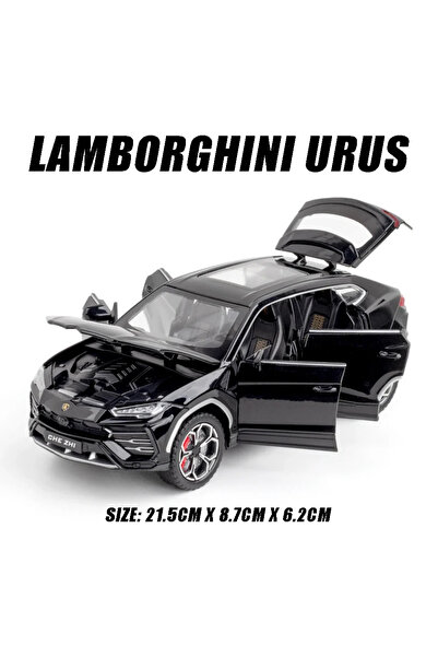 Choice3 سيارة لامبورغيني أوروس نموذجية بمقياس 1:24 مصنوعة من سبيكة معدنية، لع...