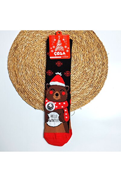 çega çorap Christmas Themed Socks