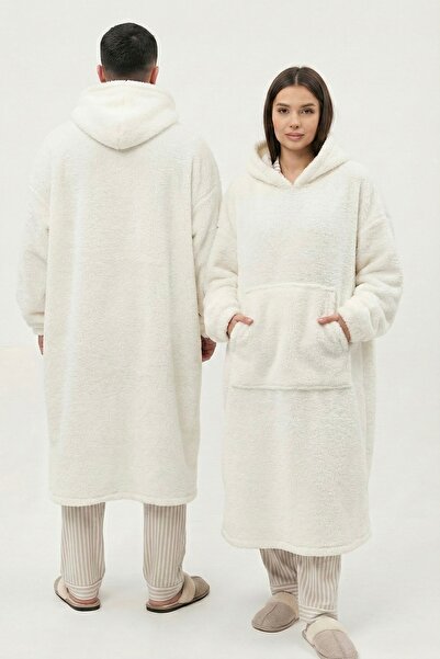 MBEY1989 Mbey Wellsoft Wearable Blanket Hooded - Unisex Warm Tv Blanket Single Size