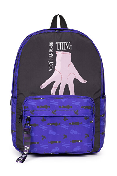 Necati Çanta Σακίδιο πλάτης με θέμα το Wednesday Thing για το Δημοτικό Σχολείο