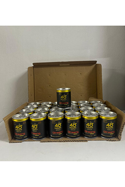 48 HOURS GOLD GINSENG 48 Hours Shot Enerji İçeceği Ginseng Drink 24'lü 100 ml