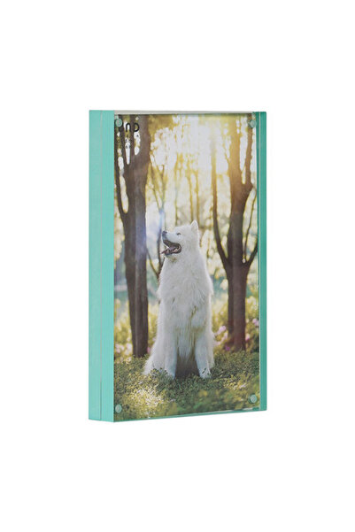 Lund London إطار مغناطيسي – إطار صور 4×6 – لون نعناعي