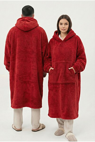 MBEY1989 Mbey Wellsoft Wearable Blanket Hooded - Unisex Warm Tv Blanket Single Size