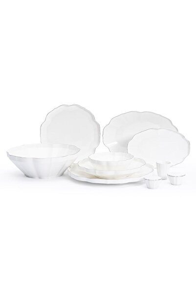 Maxx Doria Hexa Platinum 12 Kişilik 58 Parça Yemek Takımı PA2107