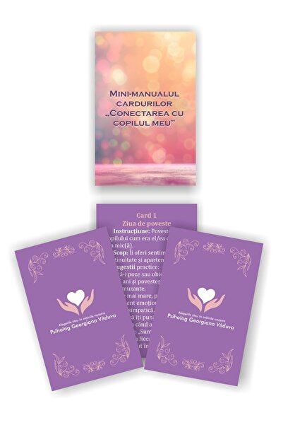 Georgiana Vaduva Carduri terapeutice pentru mame și copii – Conectarea cu cop...