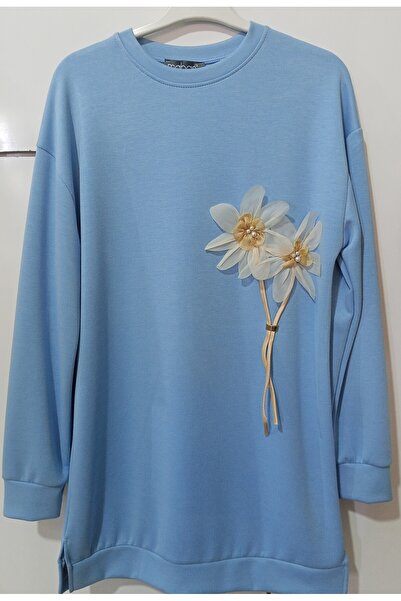 mabaş Çiçek dataylı tunik