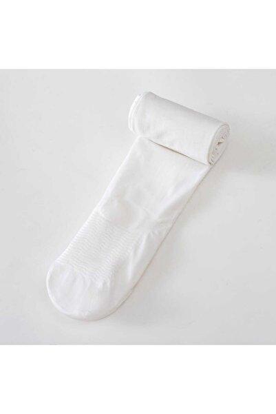 OEMN Colanți pentru copii potriviți pentru balet, culoare Alb, mărime 110-125 cm