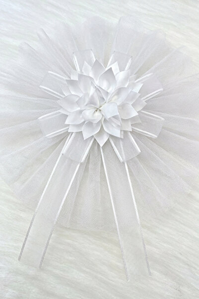 ZEYMERADE زينة عربة الزفاف البيضاء 5 قطع، حقيبة زينة العروس والعريس، حقيبة زفاف، عربة زفاف، حفل زفاف، حفل خطوبة، حفل عرسان، حفل زفاف إسلامي