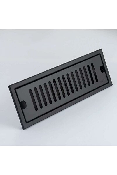 Trendy's Sifon pardoseala TRENDY’S, negru mat, 40 X 10cm, iesiere pe 40 mm, antimiros