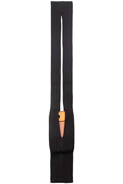 Lacoz جيب للهاتف لأجهزة أندرويد وآيفون، أكمام حياكة مضلعة (أسود 80 سم)