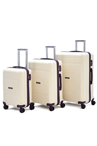 ELATAE Polipropilen Kırılmaz 3'lü Valiz Seti V305 – Ultra Hafif, Darbe Dayanı...