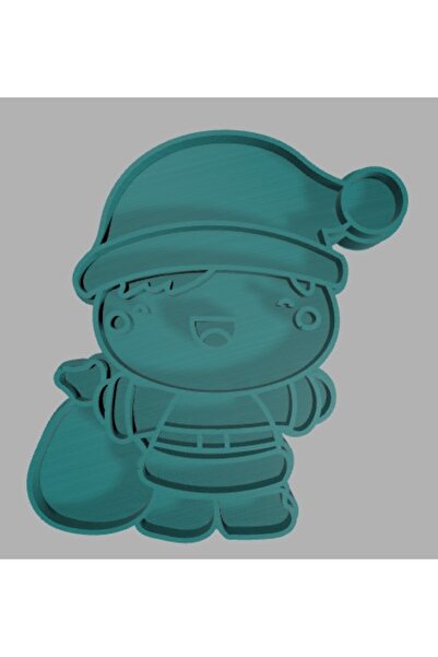 Lena Gift Store قالب عجين للكعك والحلوى لعيد الميلاد، مجموعة من قطعة واحدة