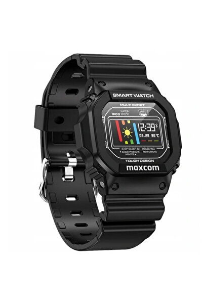 MAXCOM FW22 Classic Sport, bratara silicon - Negru