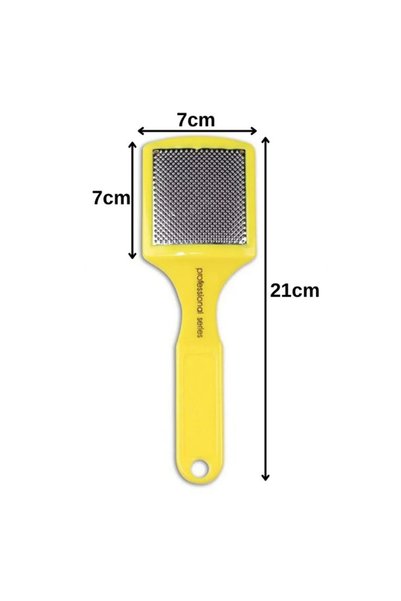 Trina Large Size Extra Sturdy Heel Grater Stainless Steel Set of 2
