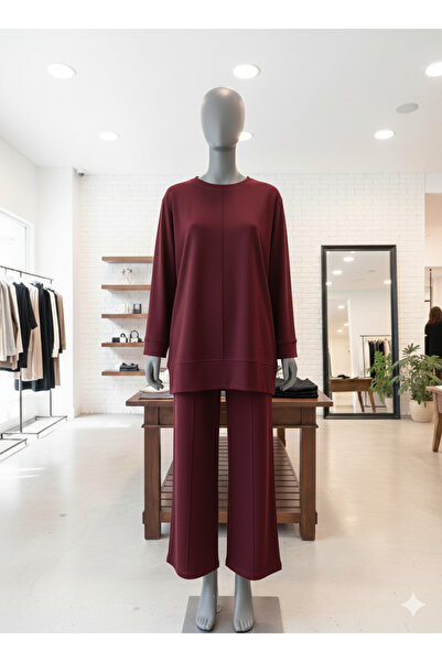 fariza tekstil Set dublu cu detalii striate (lungimea tunicii este de 72 cm, ...