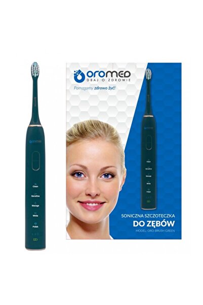 OROMED ORO-BRUSH GREEN electric toothbrush Adult Sonic toothbrush