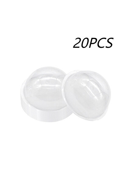 Choice1 9×9×3.5 سم، 20 قطعة، 10/20/50 قطعة، غطاء نصف كرة شفاف، مجموعة قبة حلو...